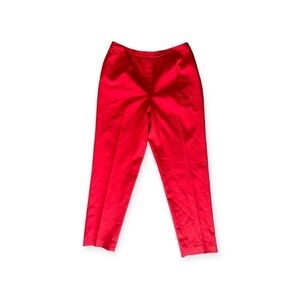 Harve Benard red pants casual size 10 medium